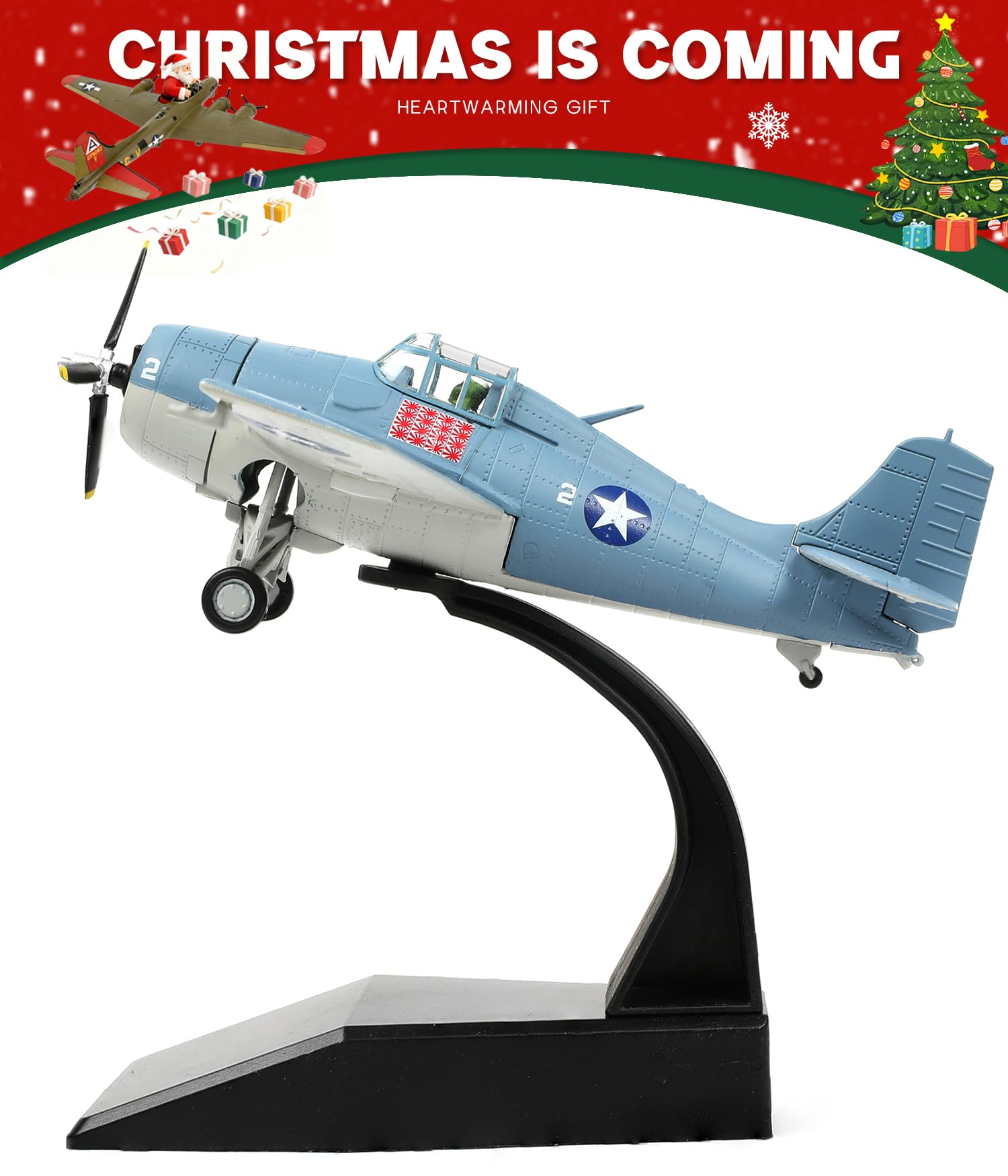 Amazon.com: NUOTIE 1/72 F4F Wild Cat USA Fighter Model World War