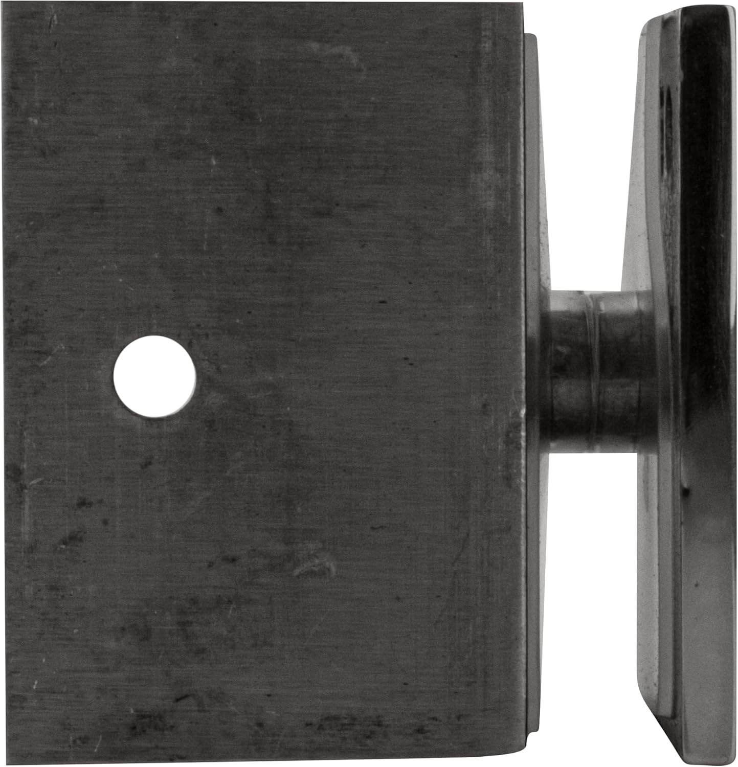CRL Polished Chrome Fixed Panel Square Clamp With Small Leg by CR Laurence