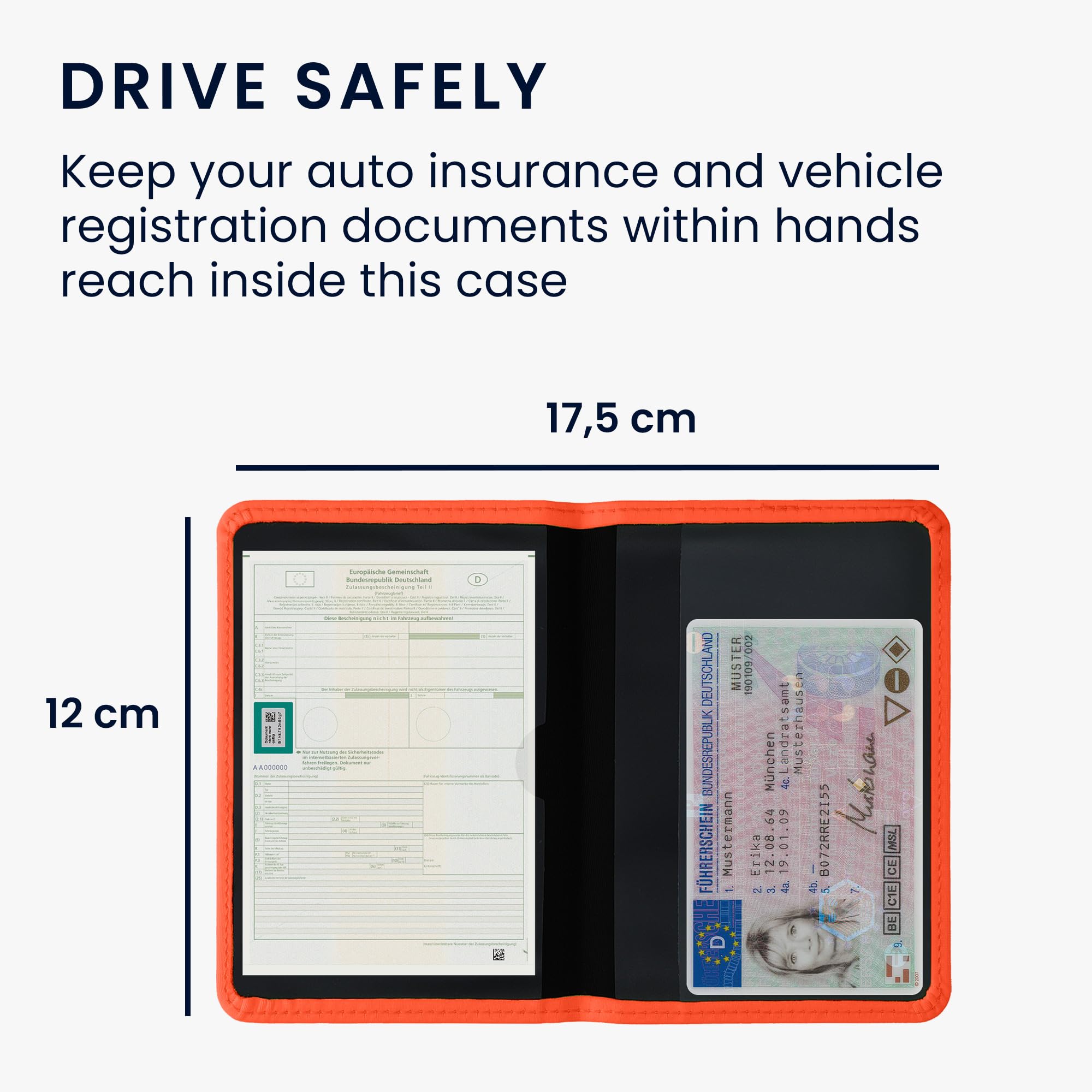 Kentekendocument organizer | Hoes voor Rijbewijs en Kentekenbewijs