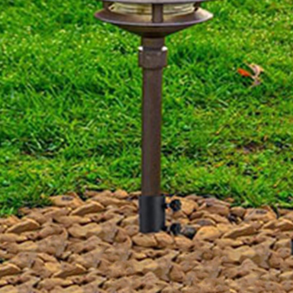 4pcs Metal Floor Nails Outdoor Light Stake Replacement Stake for Solar Lights