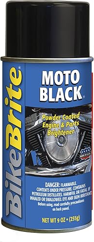 Bike Brite MC53000 - Limpiador de motor y ruedas con recubrimiento en polvo 9 onzas líquidas
