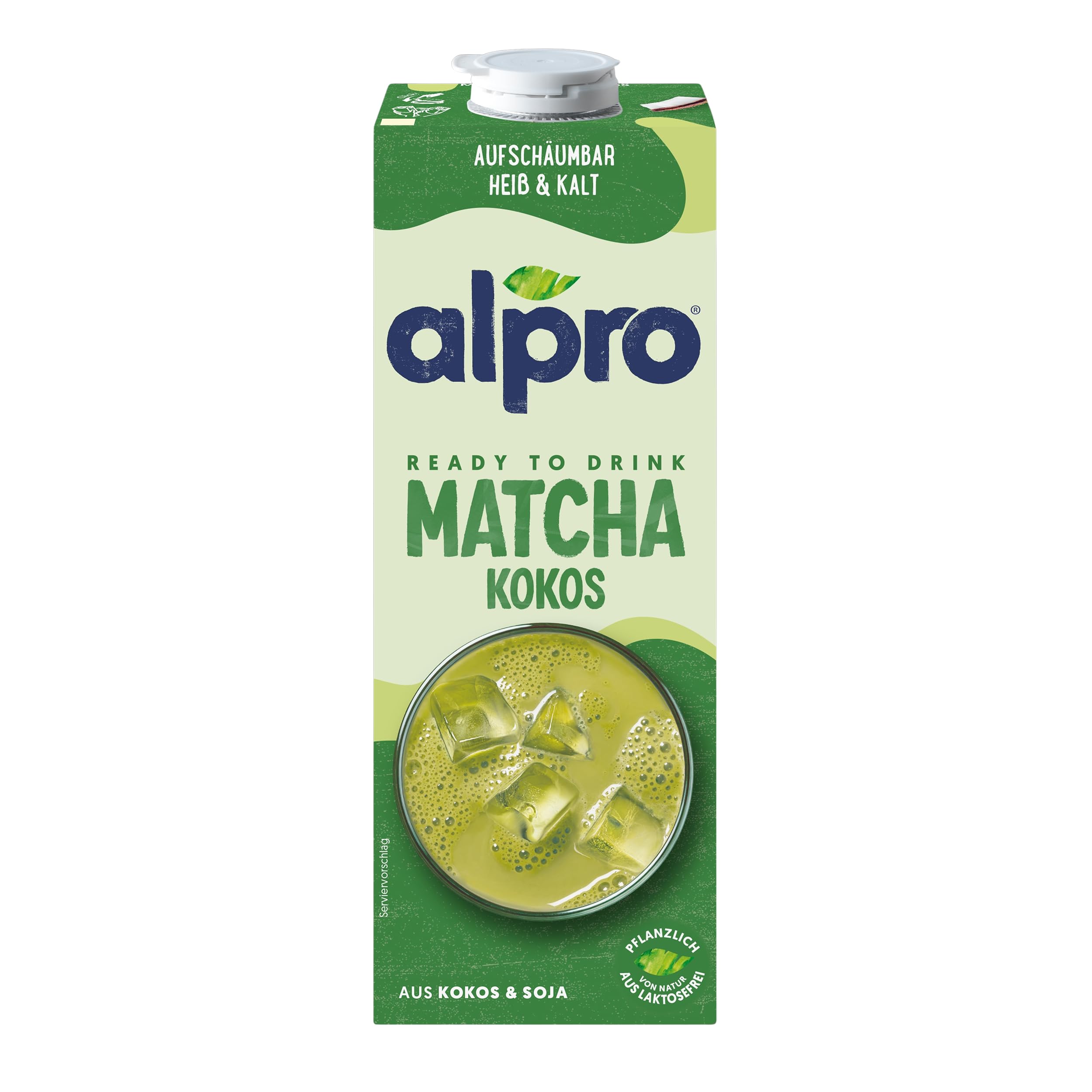 Alpro Matcha Kokos – Trinkfertig – 8 x 1 l
