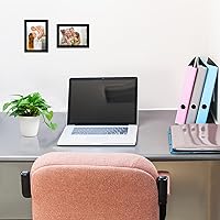 Vista 7 de CRUGLA Portarretratos magnéticos de 4 x 6 pulgadas para refrigerador, paquete de 12 unidades, hoja magnética modificada con parte trasera