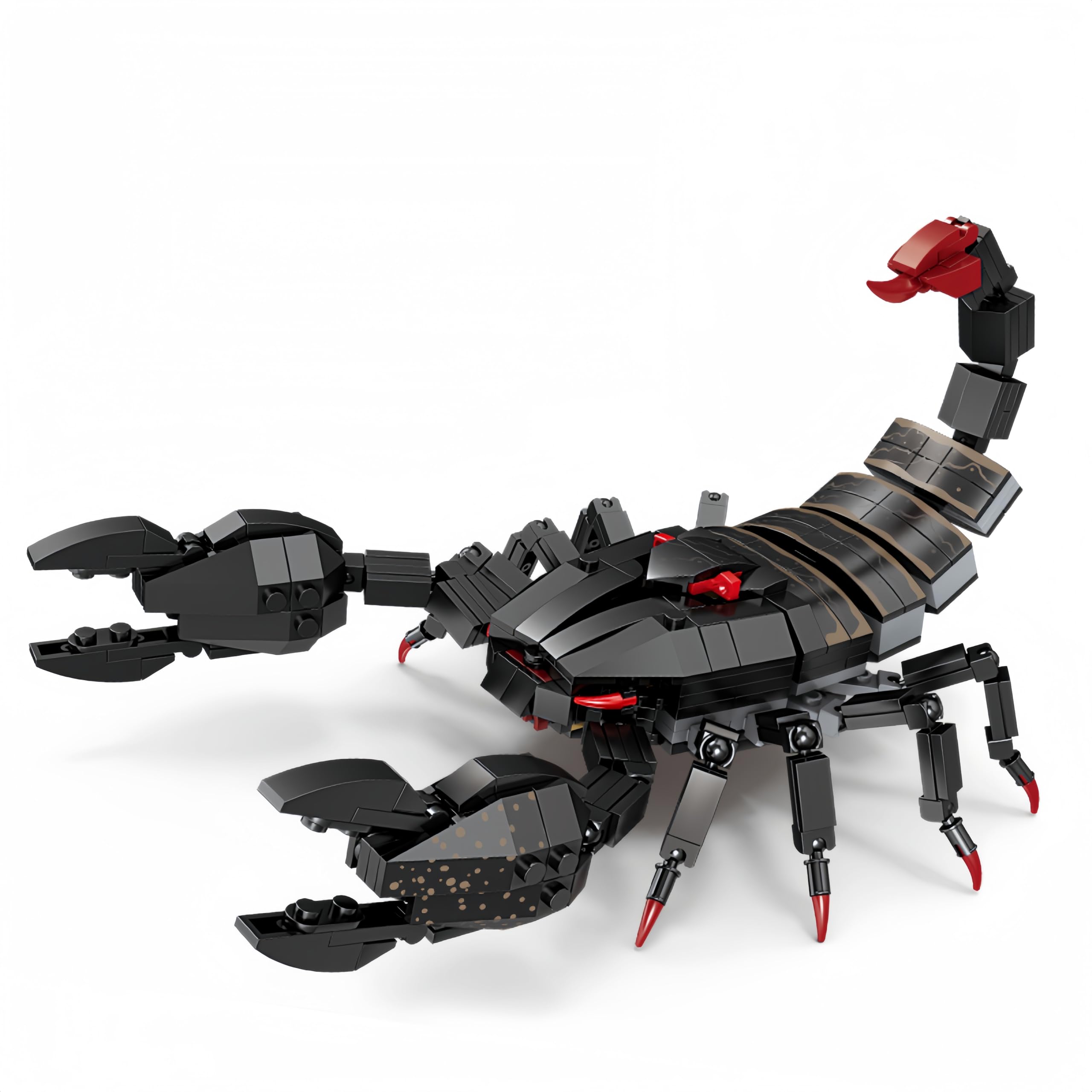 CIJINAY Scorpion Building Kit – 391 Pieces – Realistic Mechanical Design with Moving Claws & Tail – Collectible Model for Adults & Teens (14+) – Unique Gift for Animal Fans (80053)