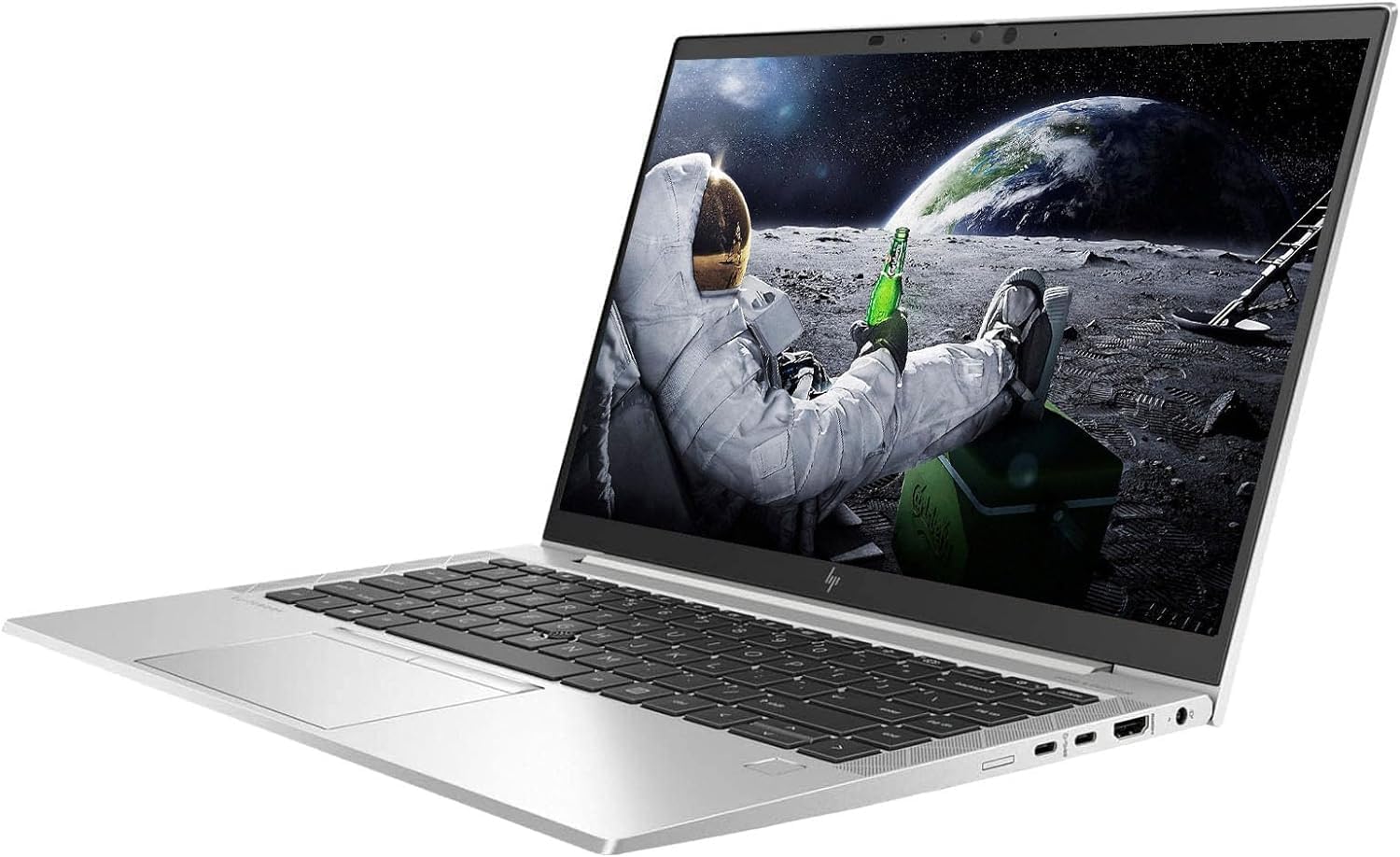 HP EliteBook 845 G8 Business - Computer portatile da 14 pollici, display FHD, AMD Ryzen 5 Pro 5650U, 16 GB di RAM, SSD da 512 GB, tastiera QWERTY, Windows 11 Pro (ricondizionato)