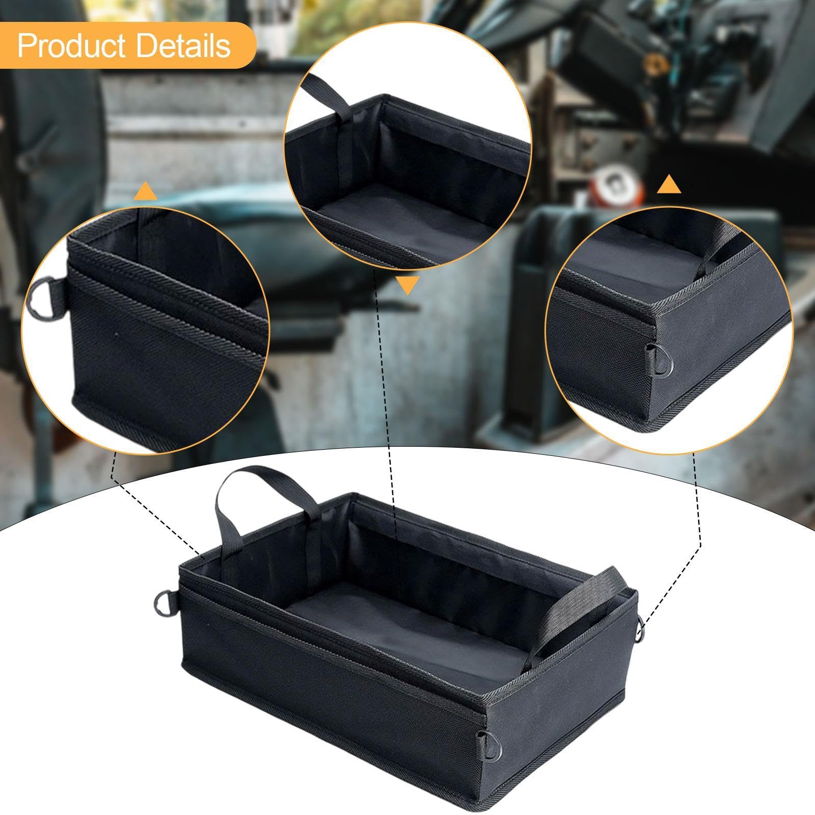 Vano Portaoggetti Sotto Il Sedile Del Camion, Cassetta Degli Attrezzi, Organizer, Box di Carico, Custodia per Super, Escursionismo, Campeggio, Scarpe, 42x31x13 Cm