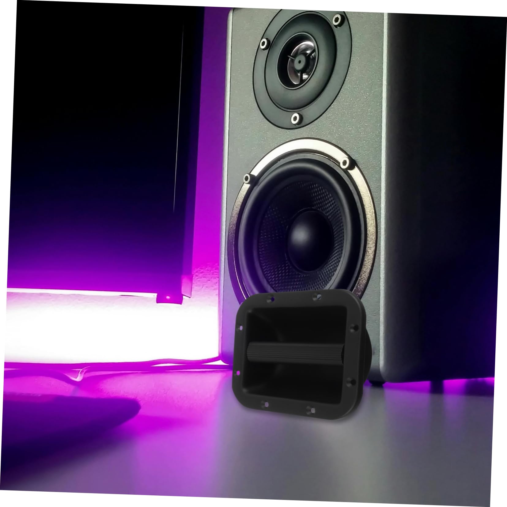 Maniglia Laterale per Altoparlante in Ferro Design Elegante e Minimalista, Facile da Trasportare, Misura 177mm X 152mm, Adatta per Casse Audio da Palco