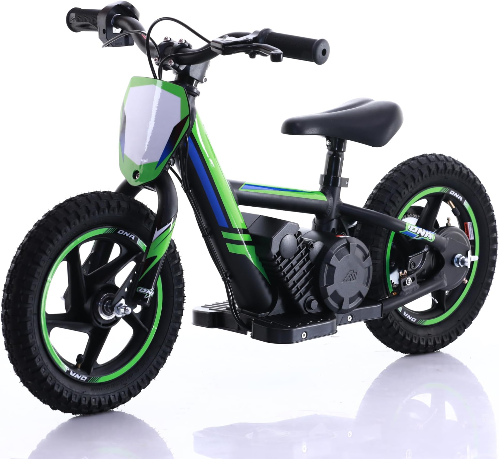 Electric Dirt Bike for Kids 3-6, 170W Racing Experience Lightweight Motorcycle, New Aluminum Frame with 2 Power Modes, 24V Detachable Battery, 12 Inch Knobby Tires