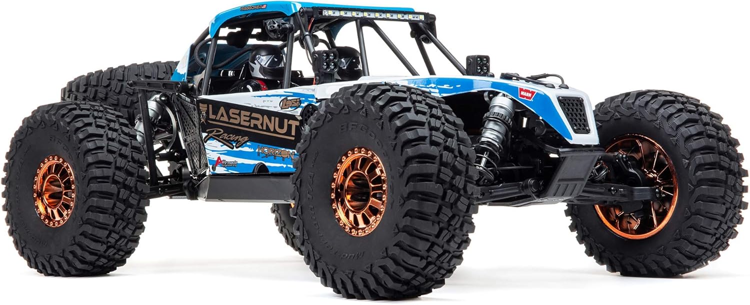 Losi 1/10 Lasernut U4 4WD Brushless RTR (Battery and Charger not Included) with Smart ESC, Black, LOS03028T2 : Toys & Games