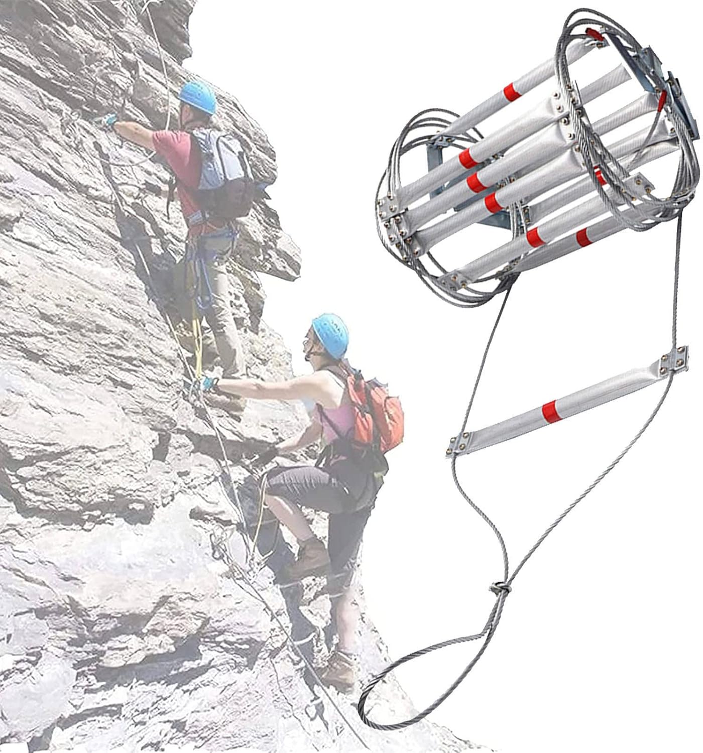 Wire Soft Rope Ladder Fire Escape, Emergency Fire Escape