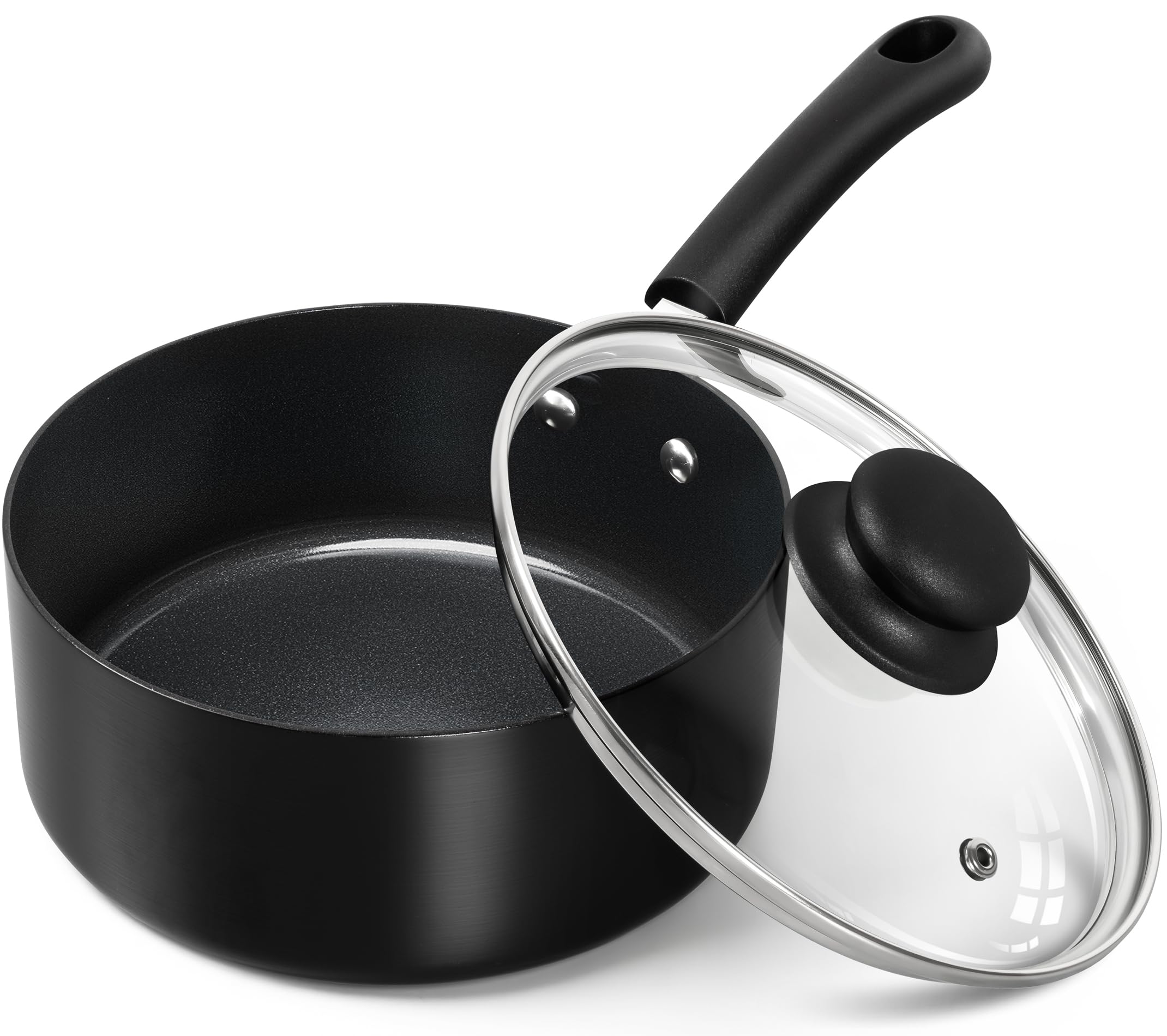 MICHELANGELO Nonstick Saucepan with Lid