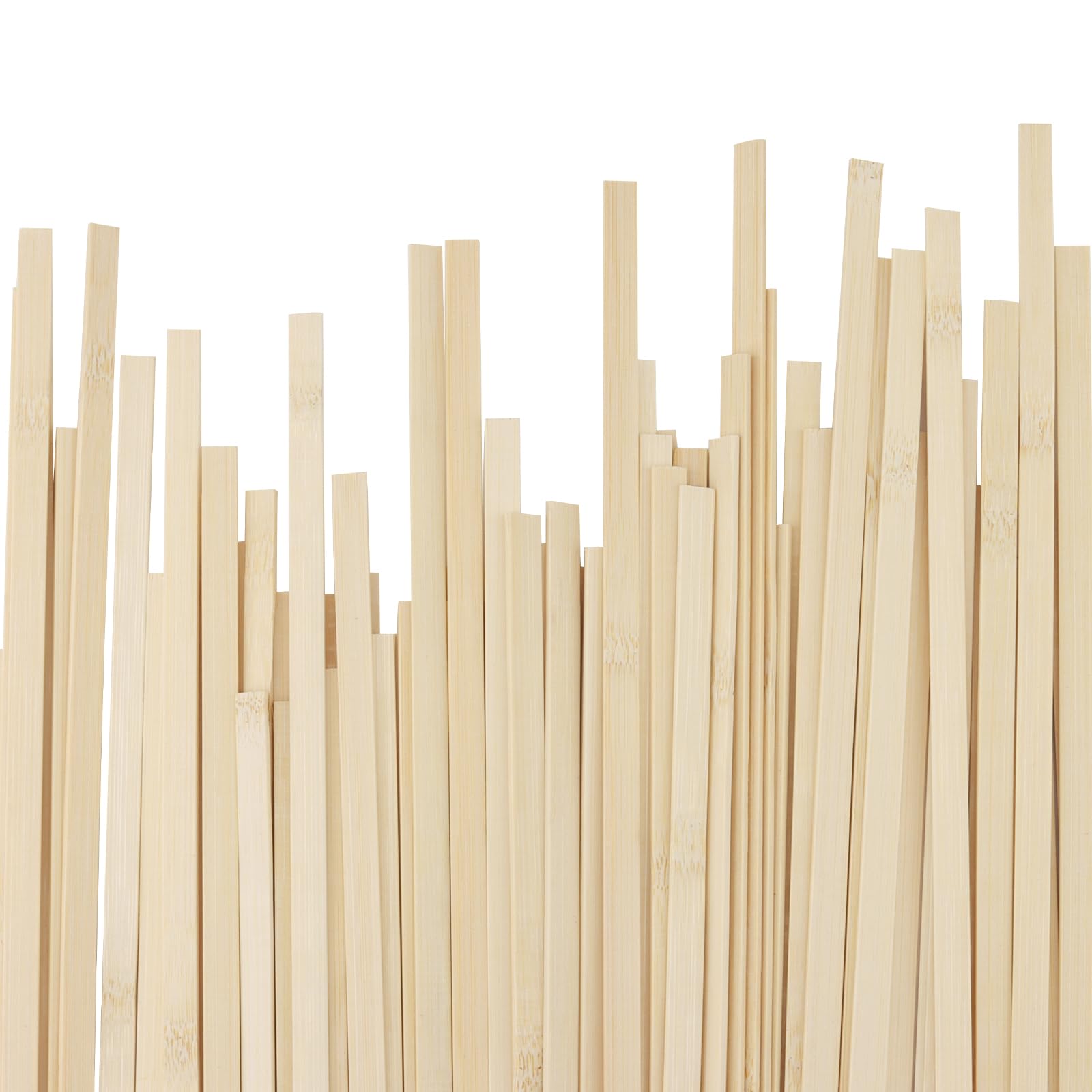 Set Di 70 Bastoncini Di Bambù Naturale Per Fai Da Te - Dimensioni 30x9x3 Mm, Lisci E Senza Schegge