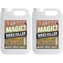 Liquipak Magic Weed Killer 2 x 5L   Glyphosate-Free, Fast-Acting Formula, Safe for Pets & Children Once Dry, Ready-to-Use Weed Control for Patios, Paths, Driveways & More   Includes Hose Trigger