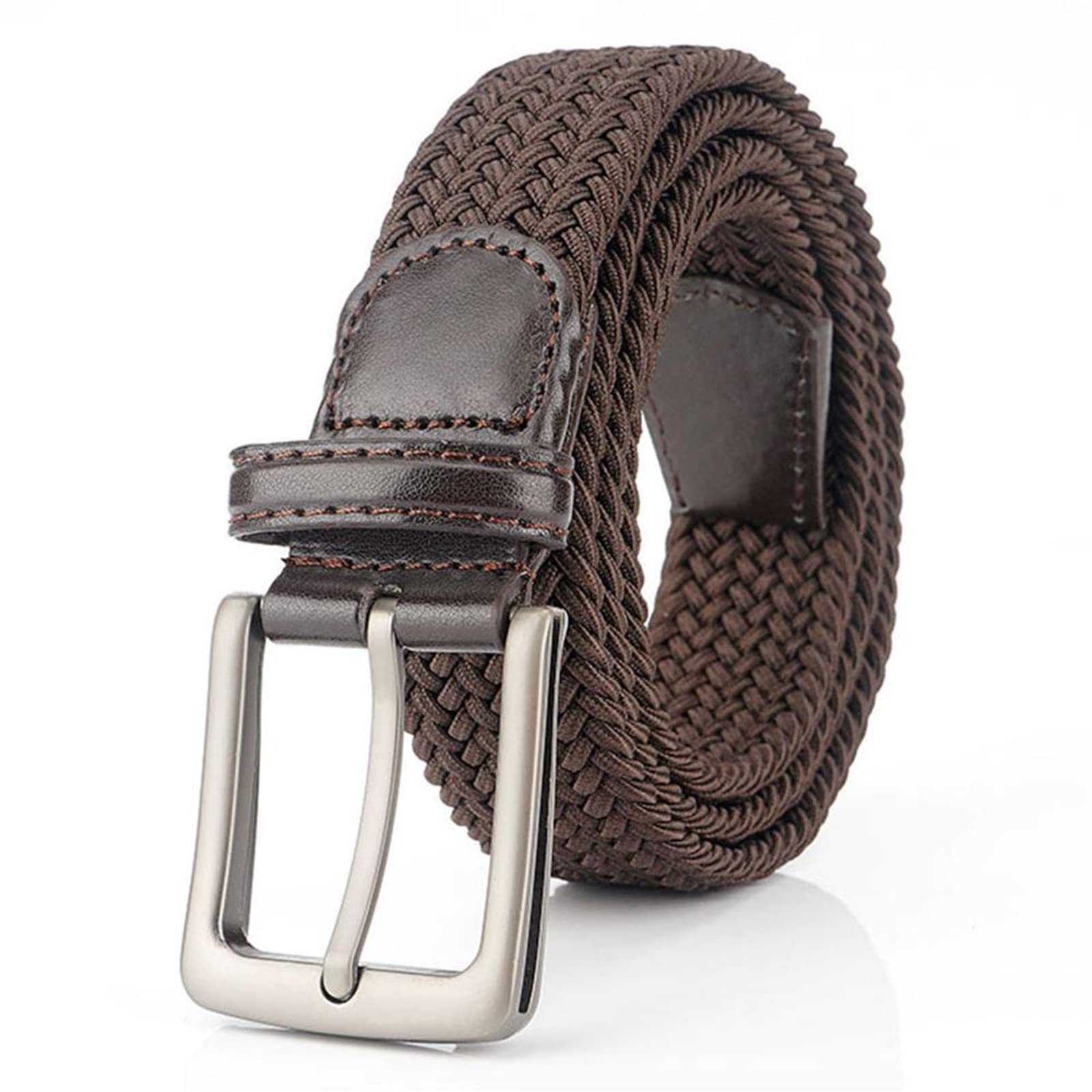 Elastischer Stretch-Gürtel for Herren, Taillengürtel aus Segeltuch mit Schnellverschluss-Schnalle,