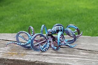 Exquisite Miniature Glass Octopus Collectible, a Beautiful and Timeless Glass Figurine