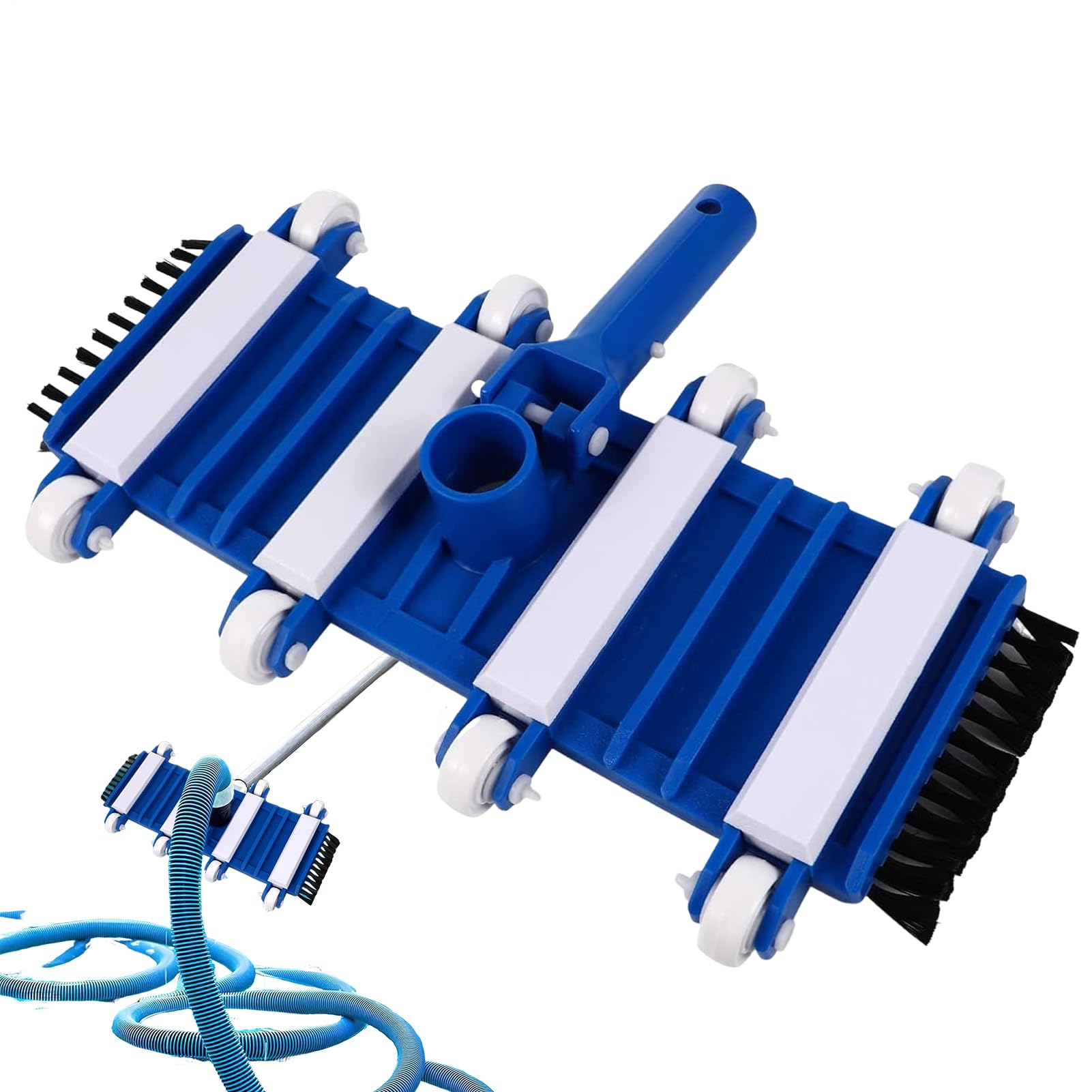 Cabeza de vacío de la piscina - Pespa para aspiradora, cepillos de reemplazo del cabezal de vacío de la piscina | Equipo de succión manual para las herramientas de mantenimiento