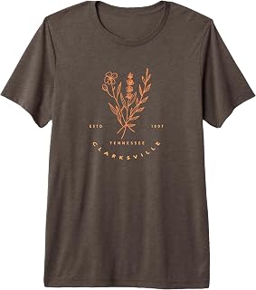 Clarksville Tennessee Meadow Print - Clarksville TN Premium Tri-Blend T-Shirt