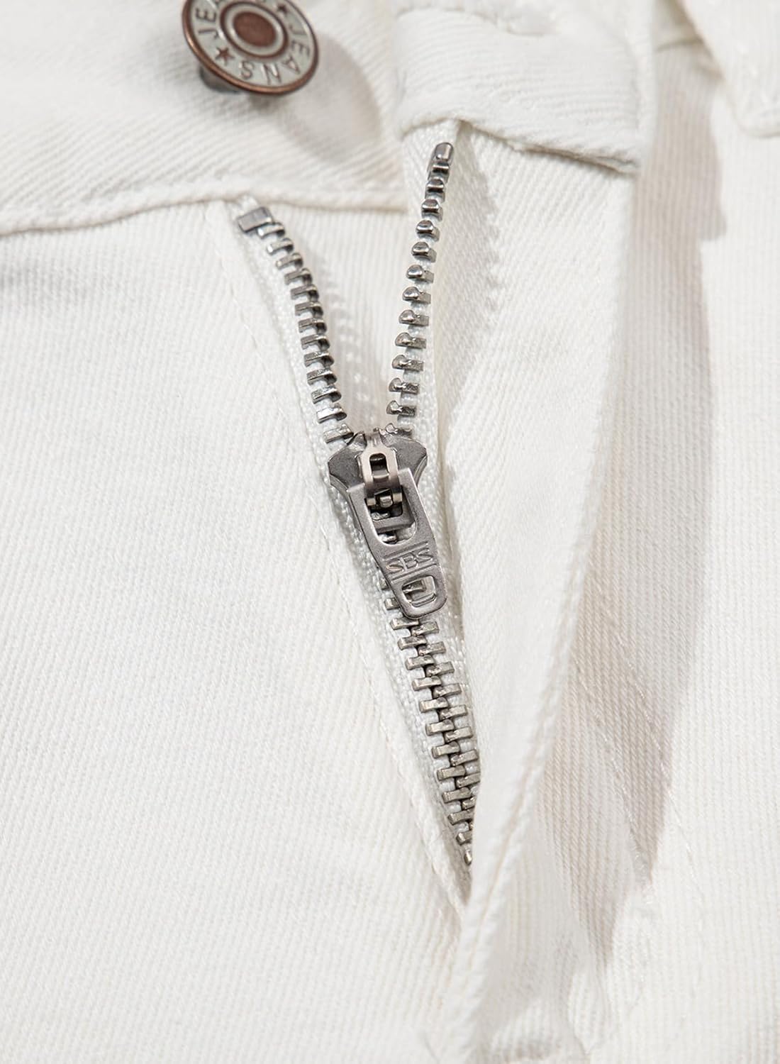 Sidefeel Women's Capri Jeans High Waisted Stretchy Roll-up Skinny Cuffed Cropped Zimbaplatinum Summer Capri Pants - Image 5