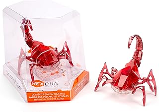 HEXBUG Robotic Scorpion, Autonomous Mechanic Scorpion Toys for Kids, Adjustable Robotic Scorpion Figure, STEM Toys for Boys & Girls Ages 8 & Up, Styles May Vary