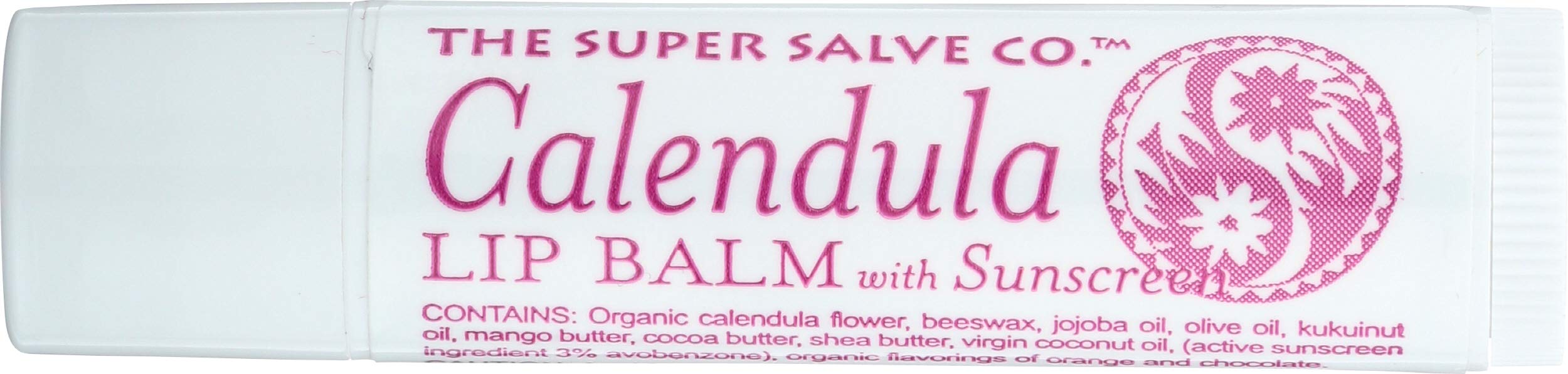 SUPER SALVE Calendula Lip Balm, 0.16 OZ