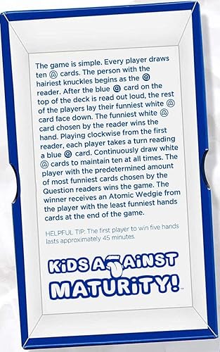Miniatura 9 de Kids Against Maturity Juego de cartas para niños y familias muy divertido y divertido para la noche de juegos de fiesta familiar
