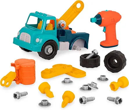 Battat Classic Construction Toy – Pretend Play Tools...