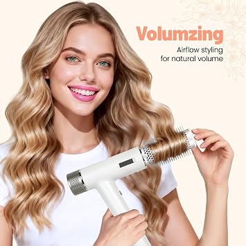 Round Volumizing Brush for Shark Speed Style Hair Dryer Attachment
