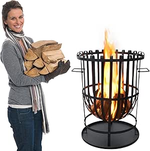 Robuster Feuerkorb Feuerstelle Eisen