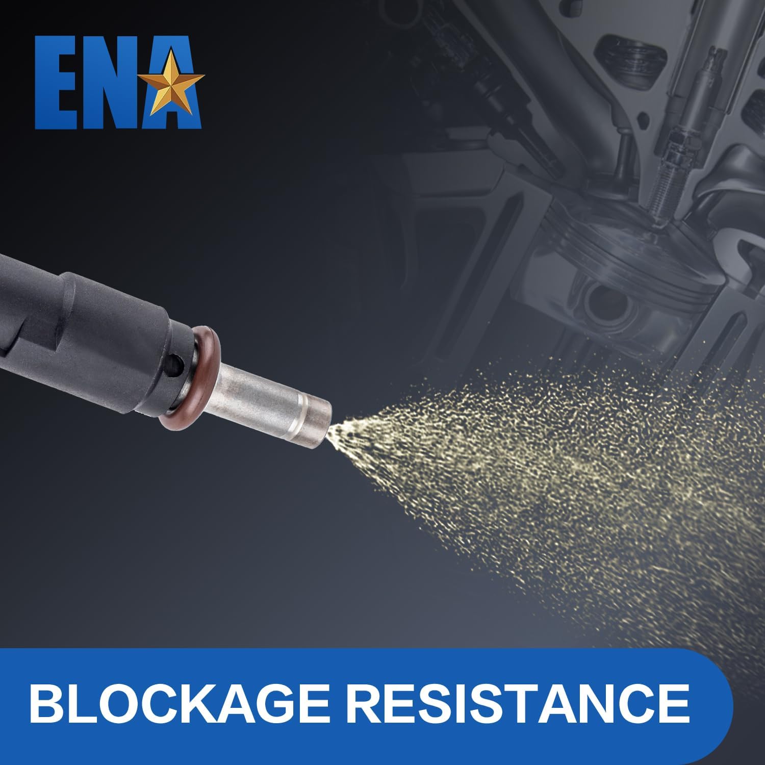 ENA 8 Holes Fuel Injectors Compatible with Chevy Chevrolet Cruze Cruze Limited Sonic 1.8L L4 2011 2012 2013 2014 2015 2016 Replacement for FJ1153 55570284 800-2189N 25185231 Set of 4