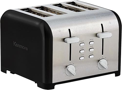 Miniatura 9 de Kenmore 40600 Tostadora de 2 rebanadas en negro