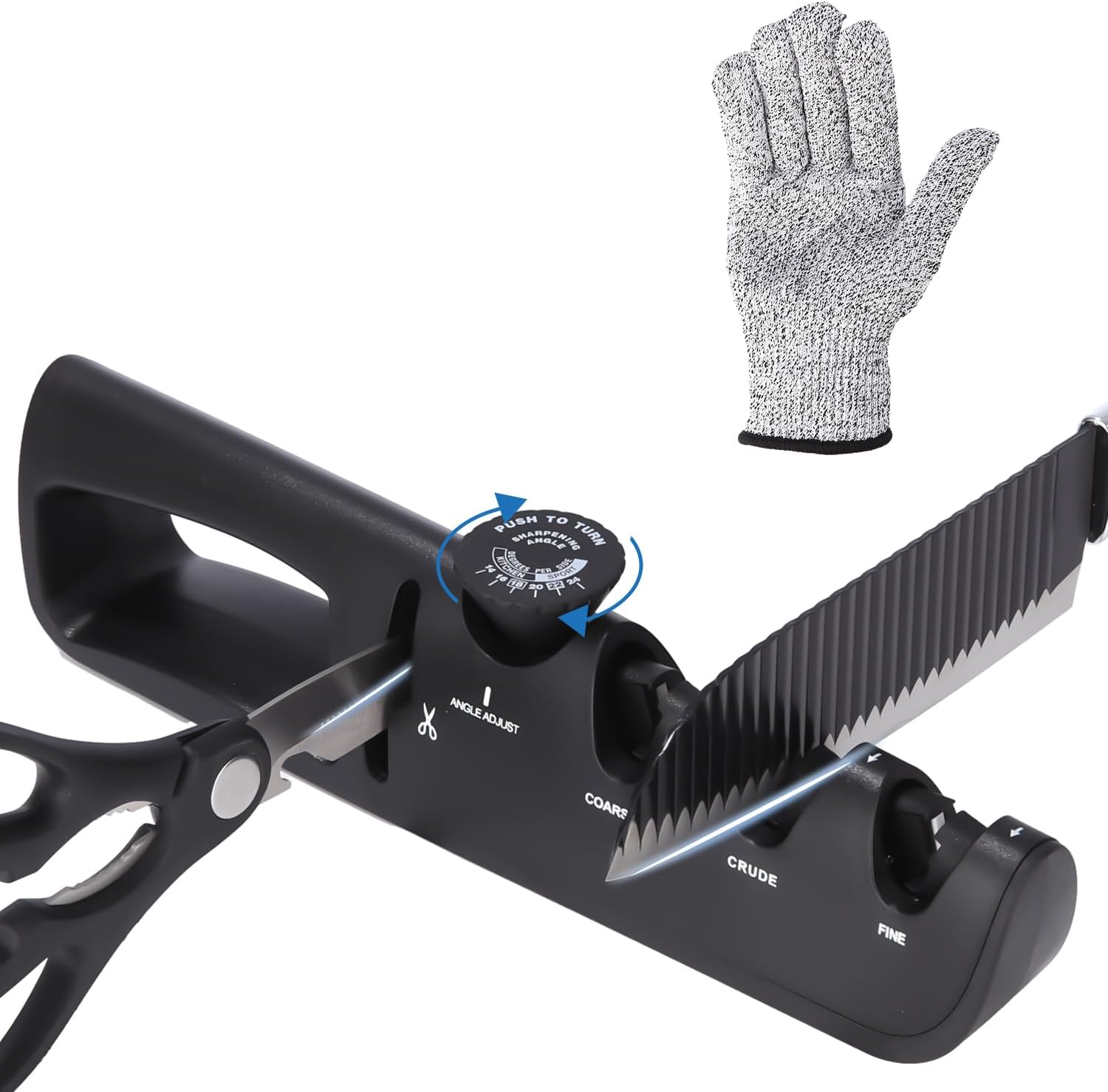 Elektrischer Messerschärfer, Messerschärfer Elektrisch, 5 in 1