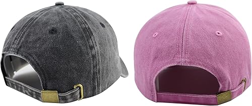 Vista 7 de 2 gorras de béisbol de algodón bordadas en 3D para mamá y papá, regalo para parejas y padres
