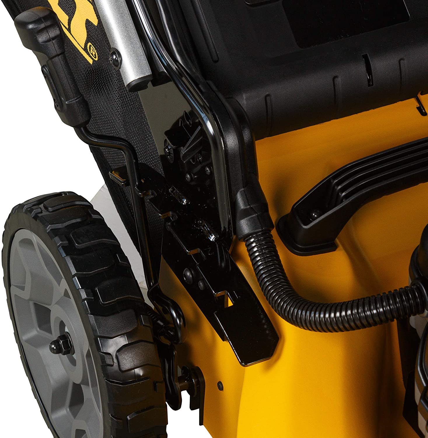 DEWALT DCMW564N-XJ - Cortacesped sin escobillas XR 2x18V sin cargador/batería, 48 cm de ancho de corte