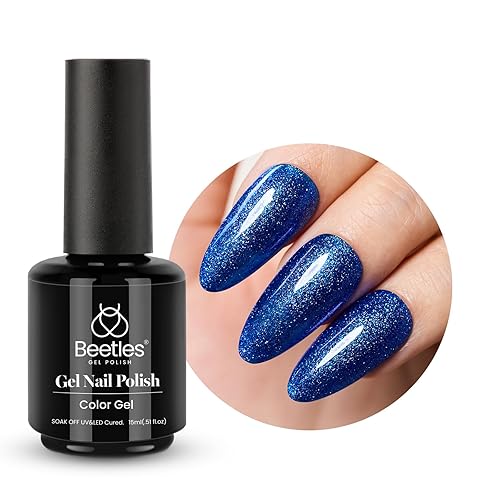 Miniatura 549 de Beetles - Esmalte de uñas en gel de 0.5 onzas fluidas (15ml), curado con lámpara LED, extracción por remojo, para arte de uñas, estética