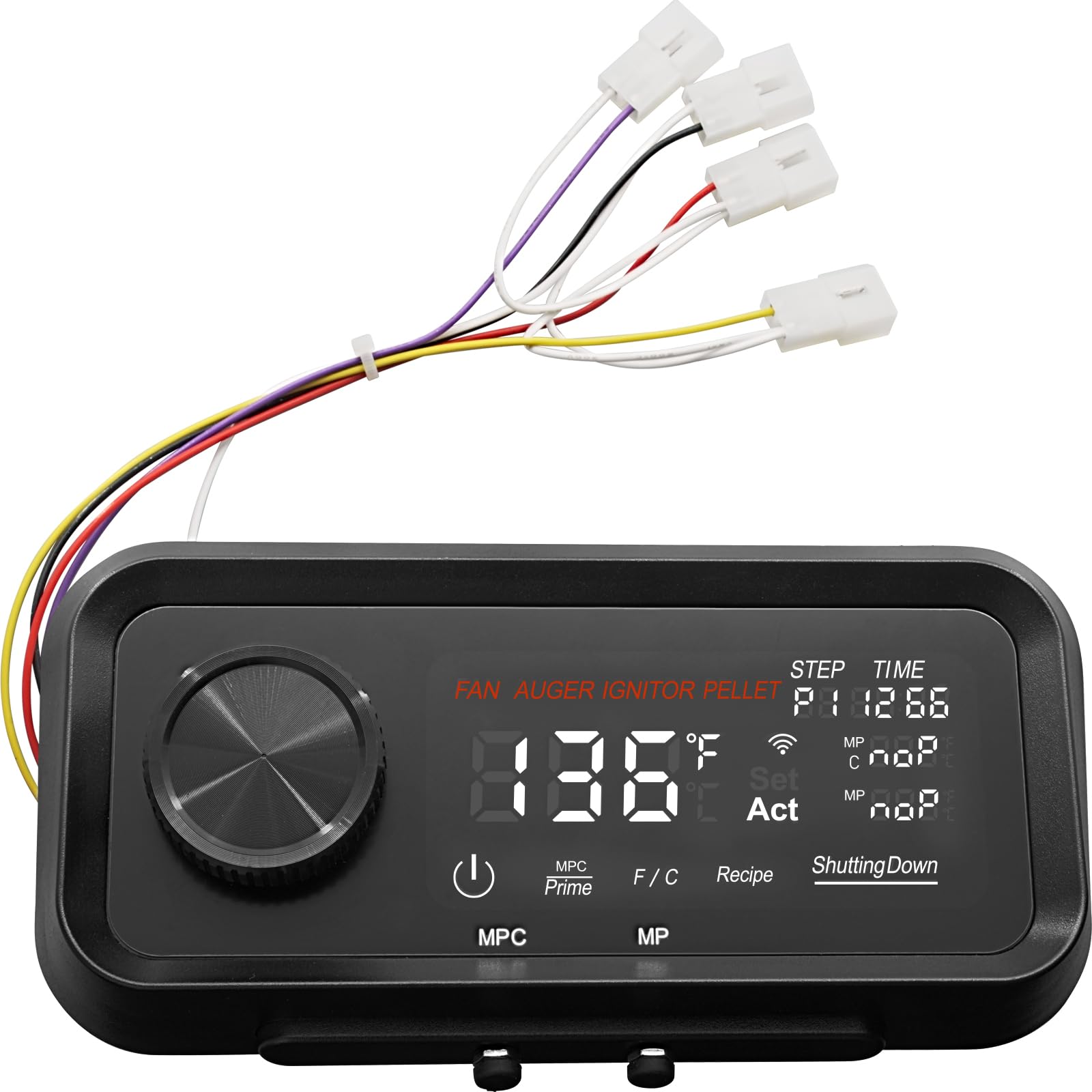 Carte de contrôle numérique PID Pièces de rechange pour Pit Boss Pro Series II 850 Granulés de bois, contrôleur PID avancé offrant une température uniforme compatible avec PB850PS2, remplacement pour
