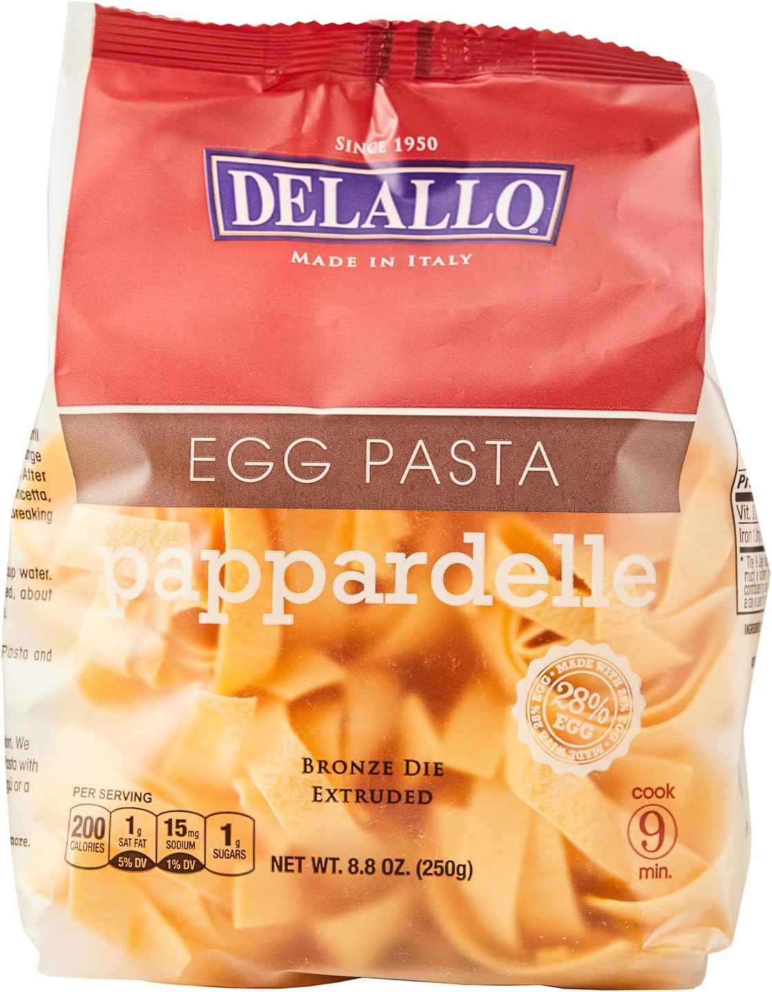 DeLallo Pappardelle Egg Pasta