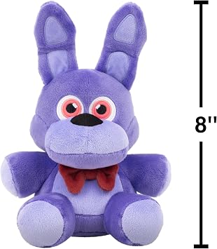 Jazwares Five Nights at Freddys Classic Foxy Plush - 8-Inch Stuffie with Soft Material and Glow-in-The-Dark Eyes