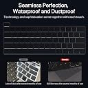 CASOSHIELD Keyboard Cover for MacBook Pro 13 inch M2 2023, 2022, 2021 2020 M1 A2338 A2289 A2251&Compatible with MacBook Pro 16 2020 2019 A2141 Touch ID Protective Skin gallery image