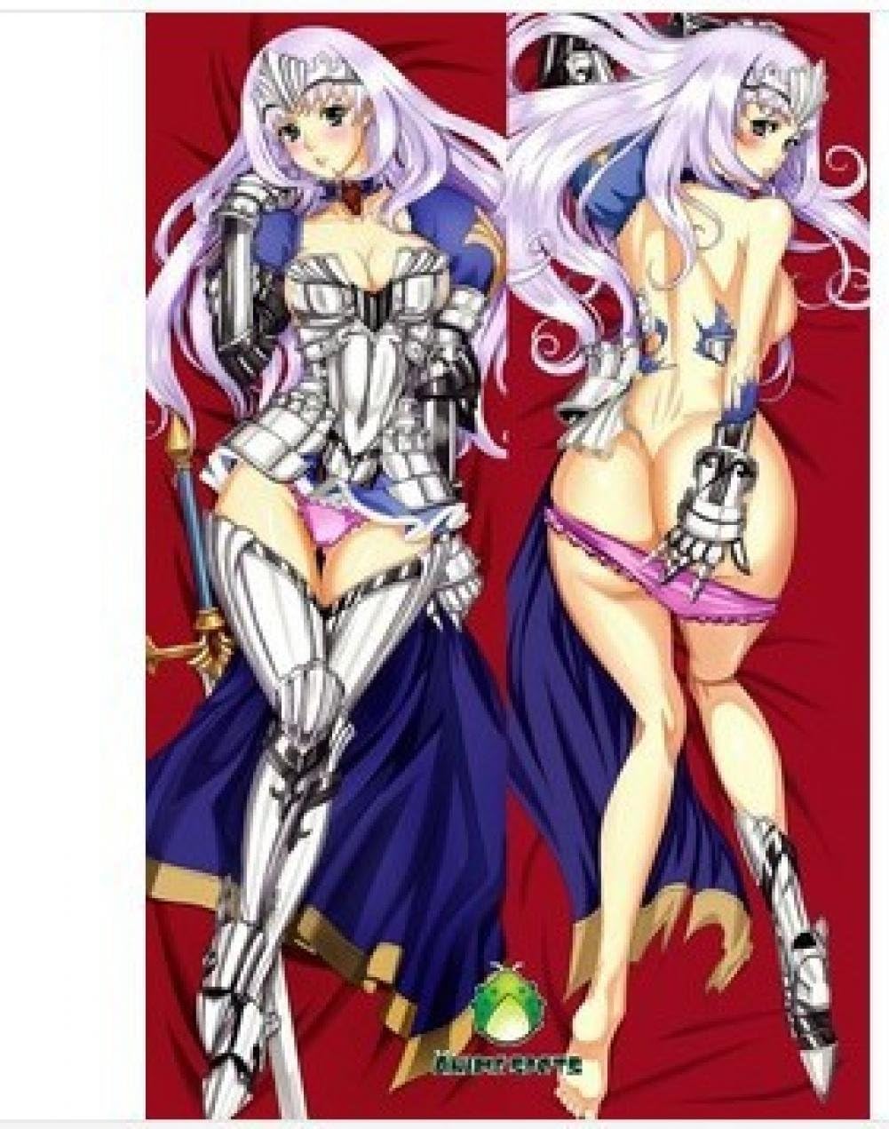 2016 queen's blade rebellion annelotte Anime Dakimakura hugging body Pillow Cover case Cosplay(Size:150 cm 50 cm)
