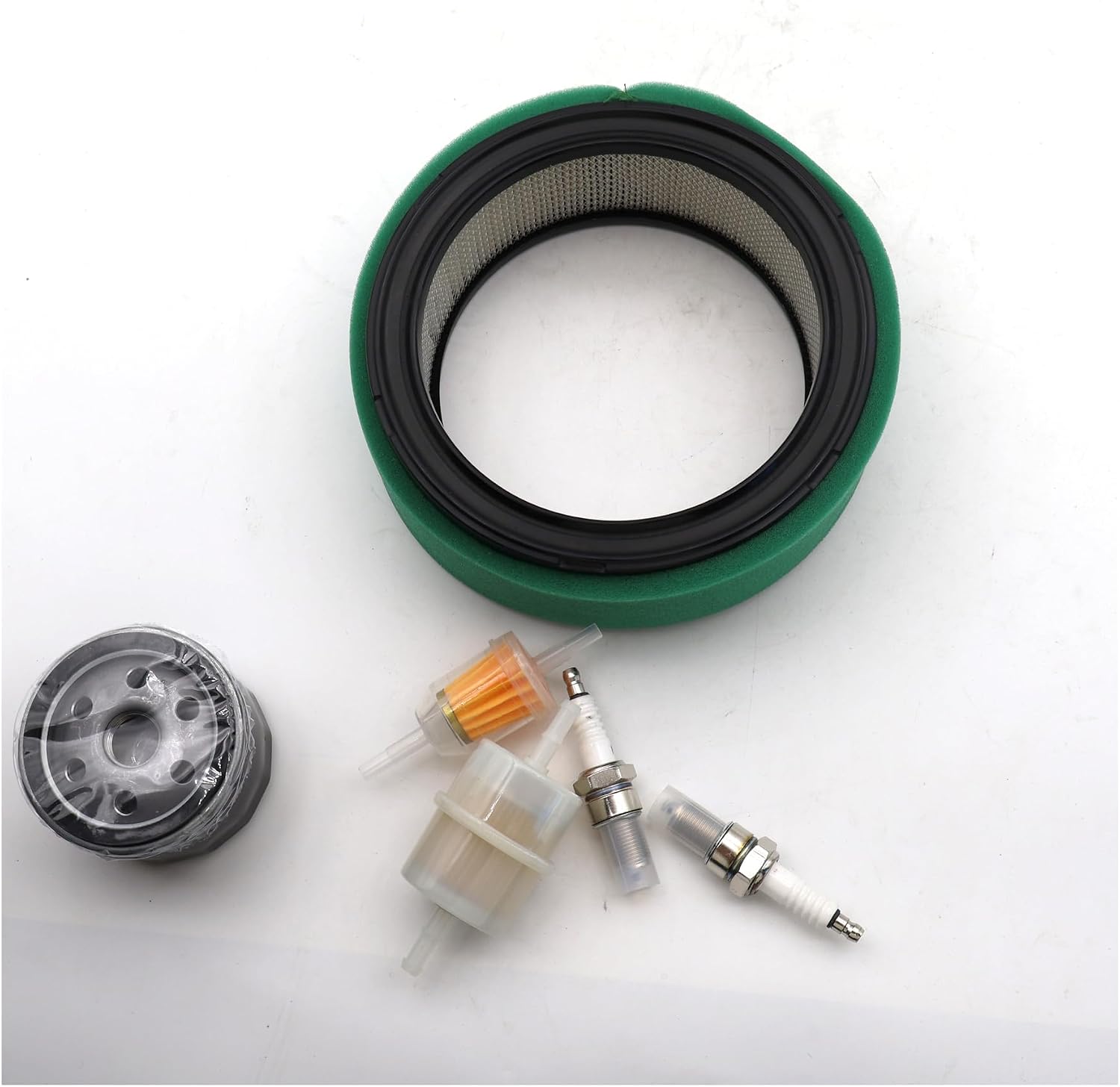 230015 Tune-Up Filter Kit Compatible with Miller Bobcat 225 260 Gas Engine & Trailblazer 325 Engine Driven Welder Air, Oil & Fuel Filters, Spark Plug, Pre-Cleaner Replace 067007 066698