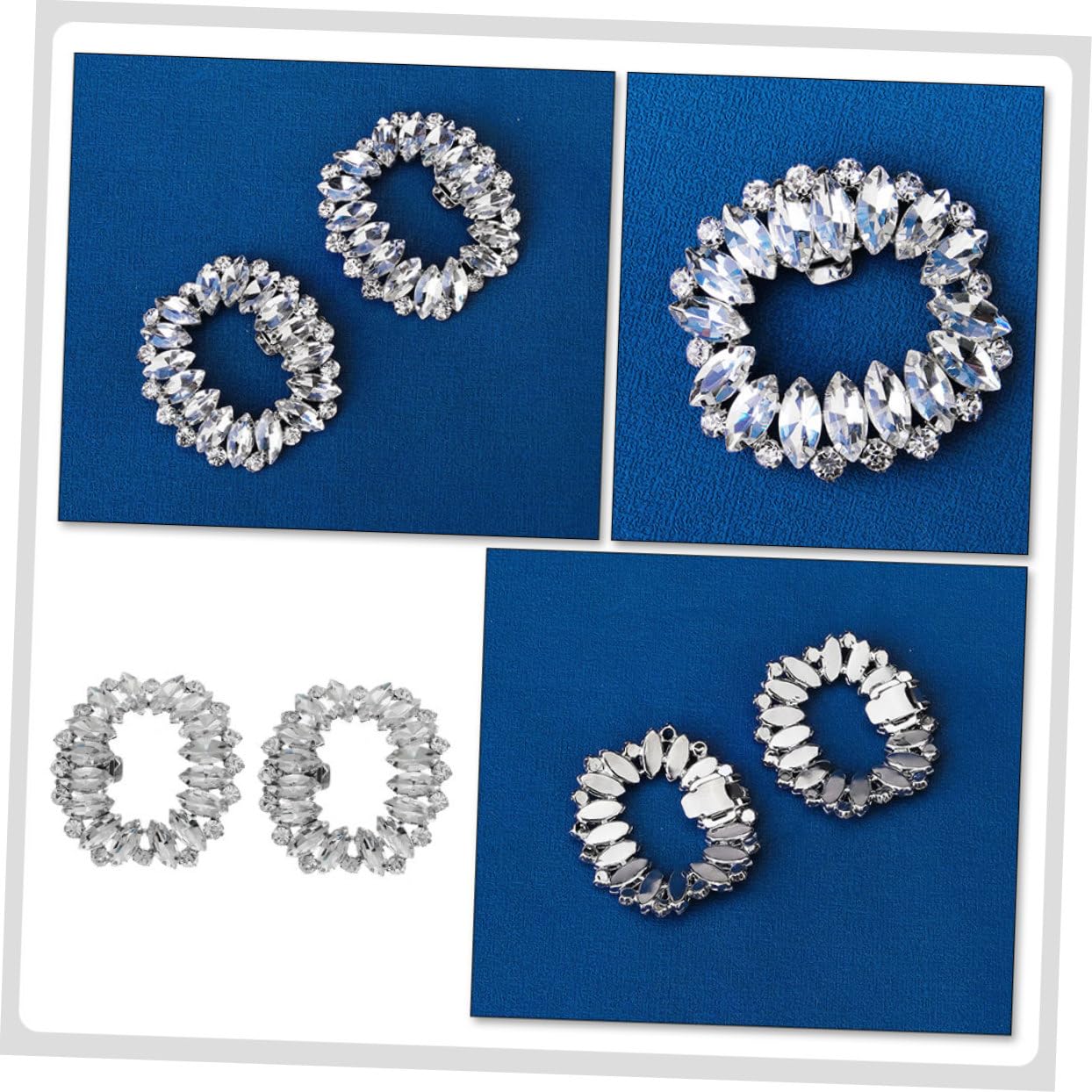 FOMIYES Fibbia per Scarpe con Clip Decorativa per Sposi Accessorio per Scarpe Sposa e Speciali per Aggiungere e Raffinatezza