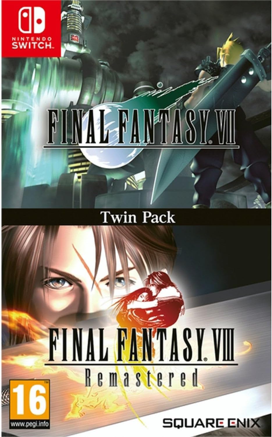 Final Fantasy VII and Final Fantasy VIII Remastered - Twin Pack (Nintendo Switch)