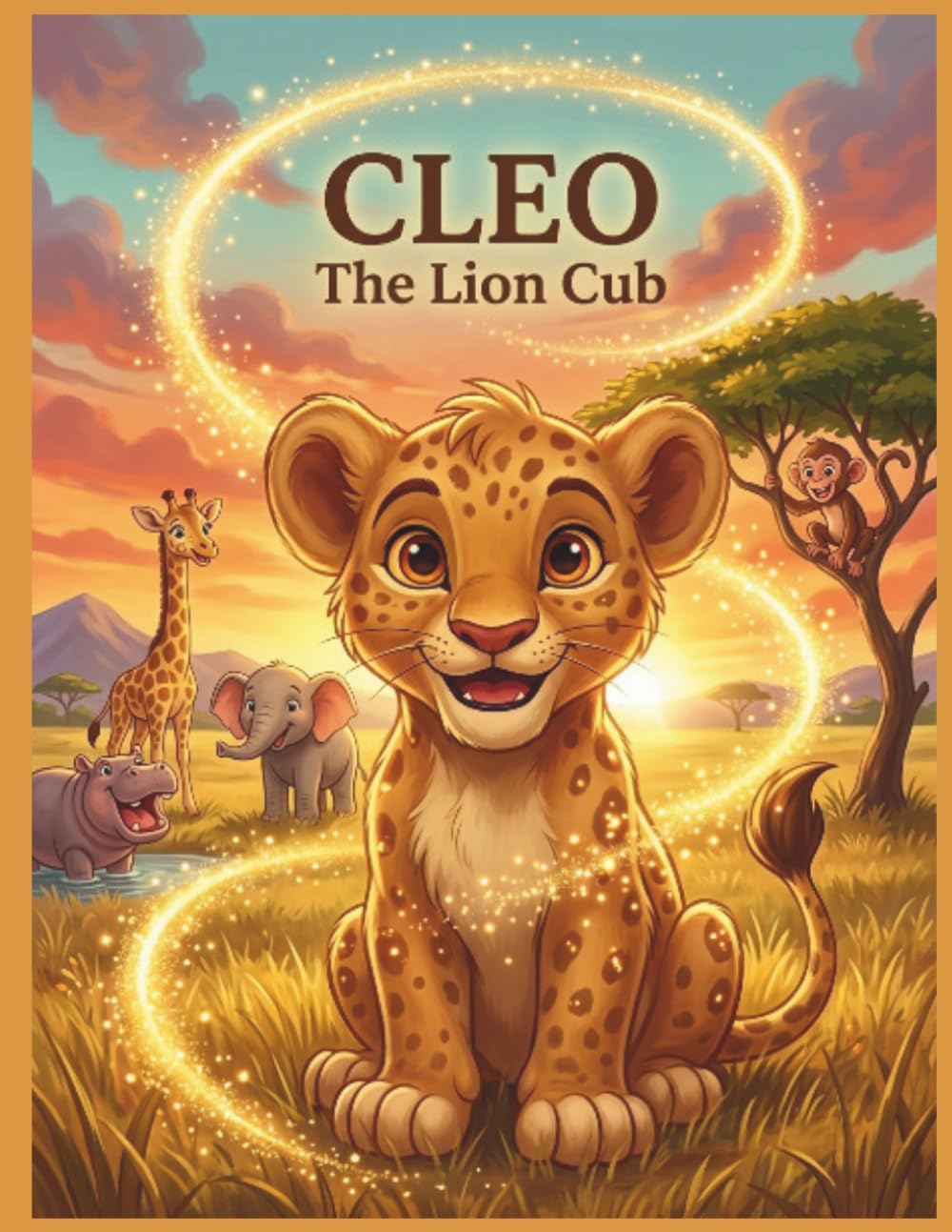 Cleo: The Lion Cub: BABY SAVANNAH ANIMALS