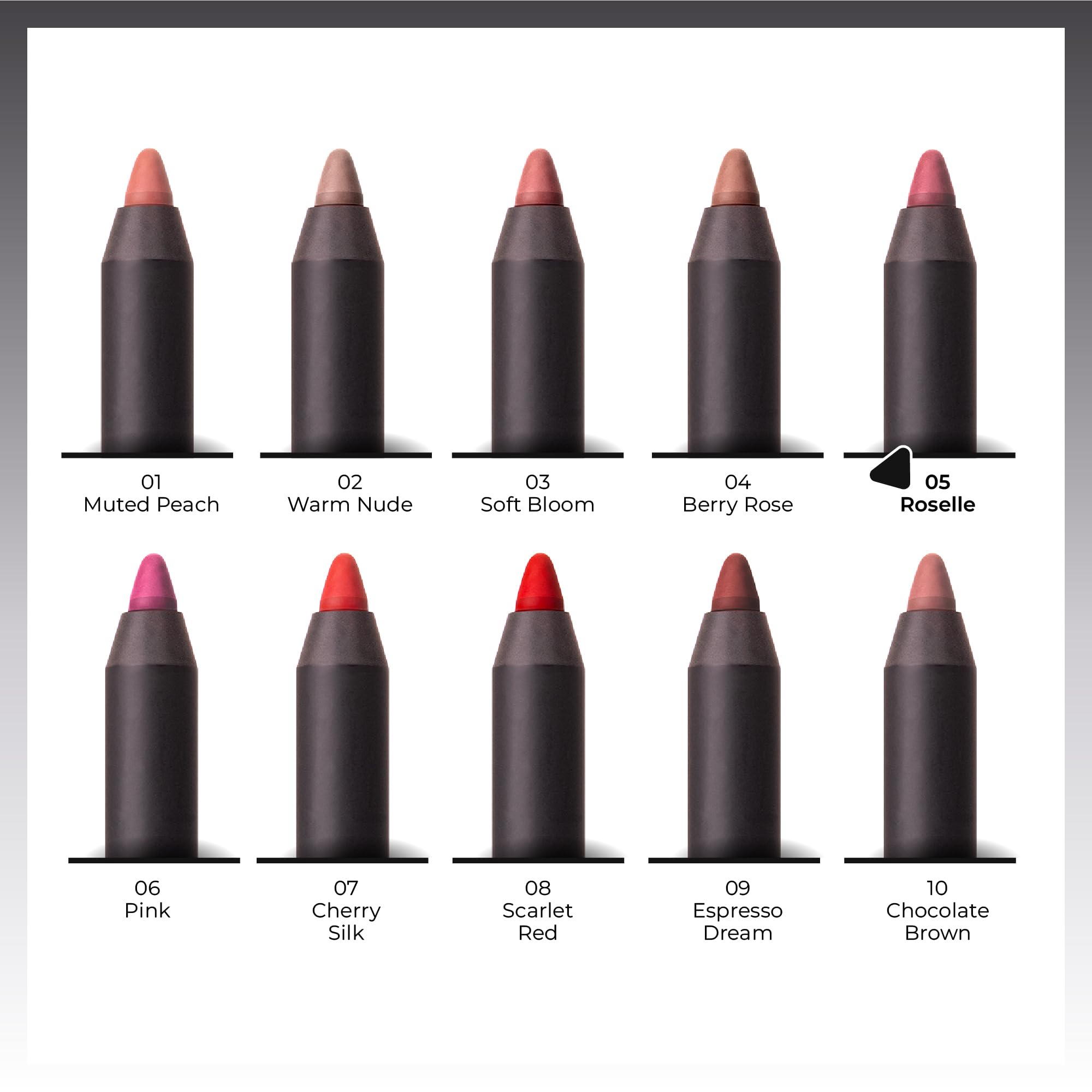 Note Cosmetics Silk Stay Lipliner Suya Dayanıklı İpeksi Dudak Kalemi - 05 Roselle