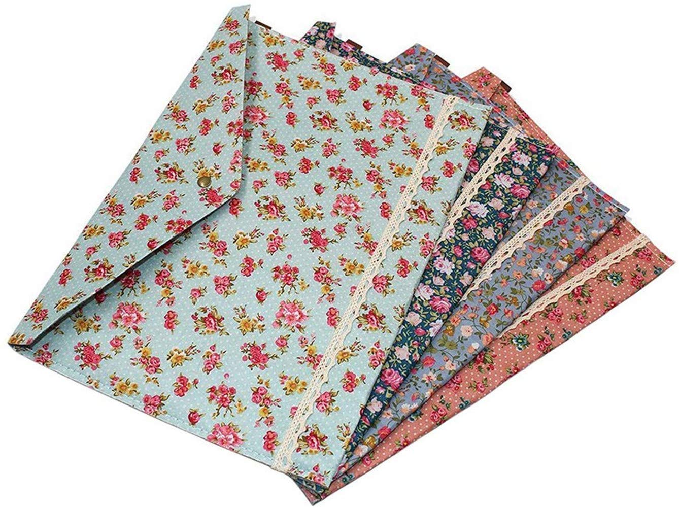 4 Pcs Feutre Dossiers de Fichiers Expansion A4 Papier Organisateur Document Porte-Documents Sac Portable Enveloppe Sac À Main
