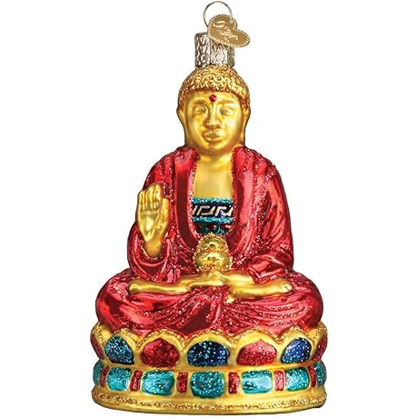 Old World Christmas' Exquisite Buddha Ornament