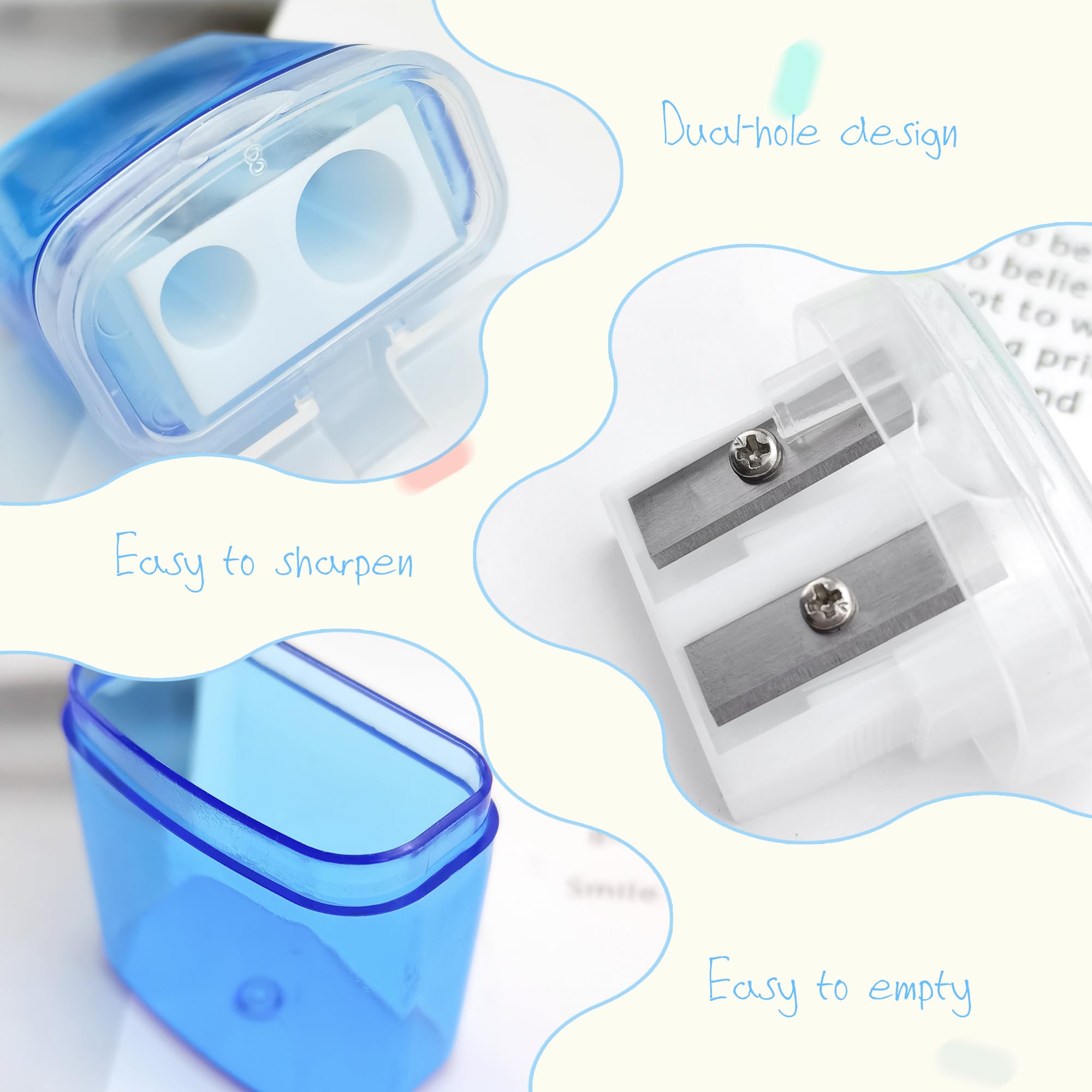 Maped - Lot De 4 Taille-Crayons Igloo - Taille-Crayon 1 Trou Avec