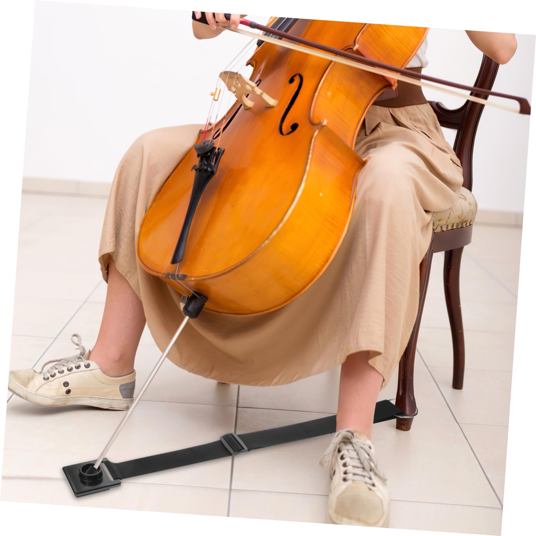 BESPORTBLE Cello Endpin Rest Non Slip Stopper for Cello and Bass Lightweight and Portable Accessory for Outdoor Performances Professional Design Enhances Stability and Friction Floor