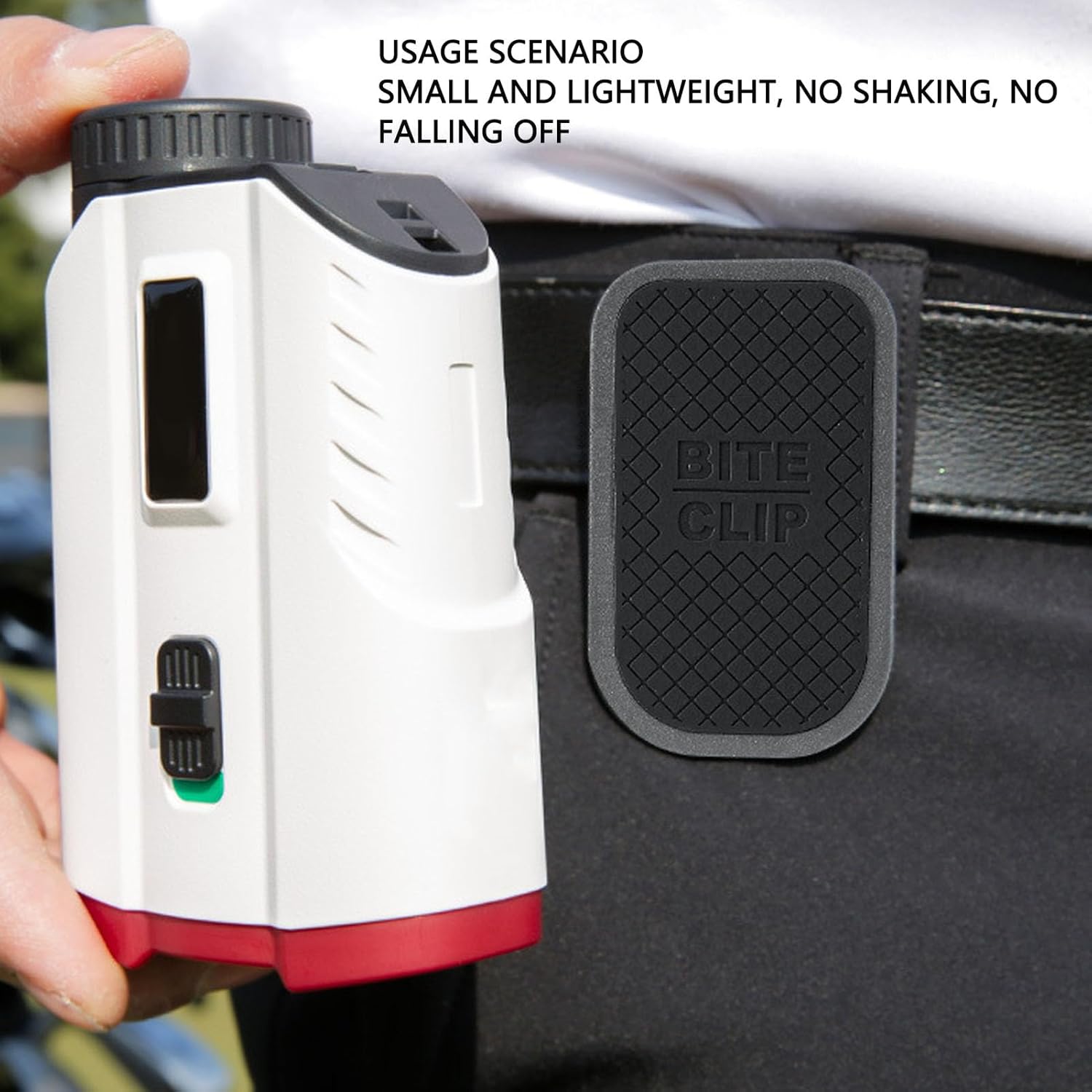 Golf Rangefinder Magnetic Belt Clip, Metal Landing Pads Tool Holder Belt Organizer Golf Accessories