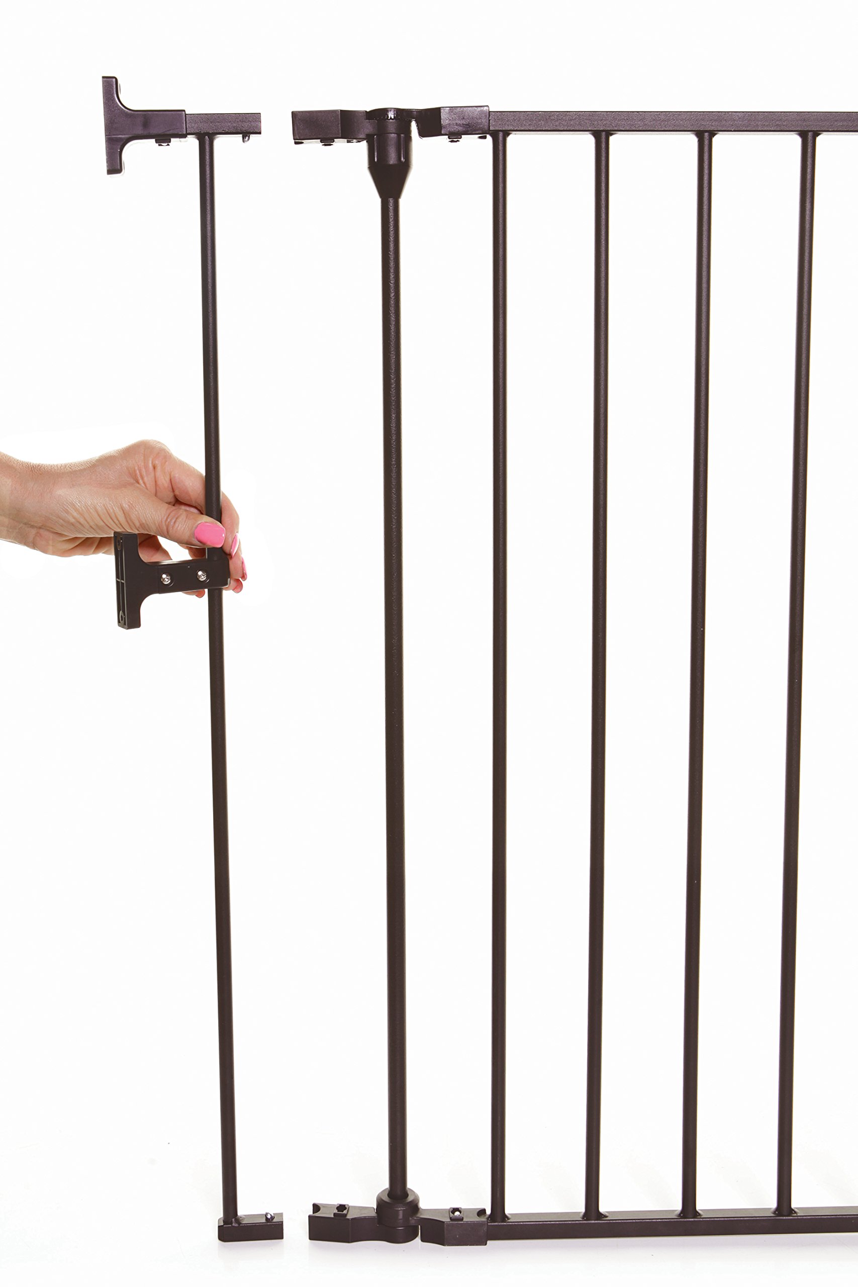 Dreambaby Mayfair/Newport Extension de barrière de sécurité pour bébé – 61 cm de Large – Marron